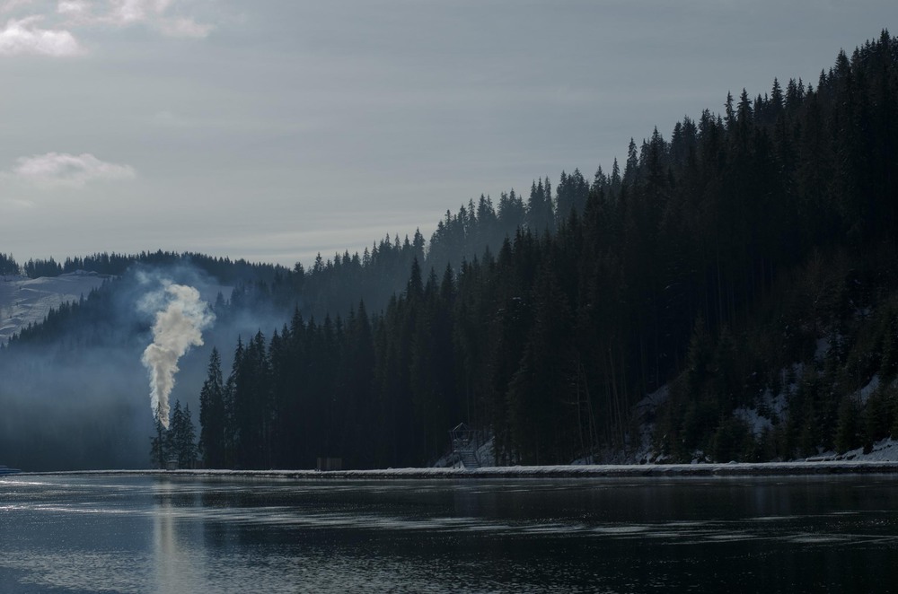 Пар над водой