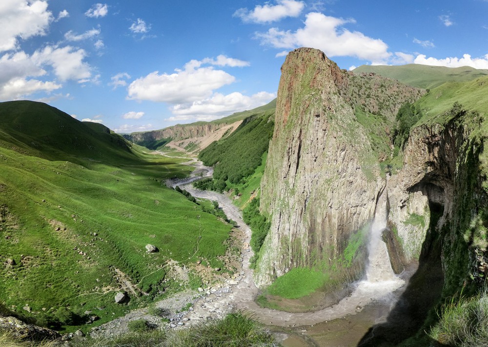 Джилы Су водопад Каракая Су