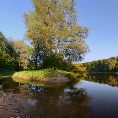 Река Гауя. Латвия