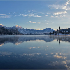 Early morning near Bled
