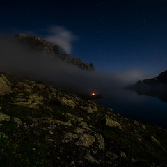 Ночь над озером Оходже