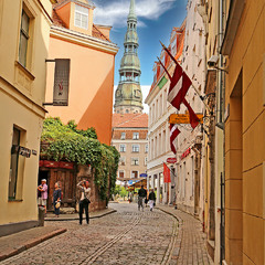 Зимові спогади про літню Ригу