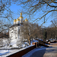 Зима В Чернігові. Чернігівський Вал.