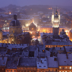 Зима у Львові