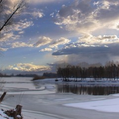 Зимове сонце.