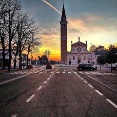 Одним зимовим ранком в Мольяно Венето..