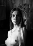 Girl with glasses