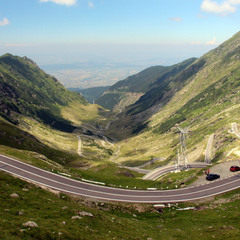 Трансфэгэрашское шоссе, Румыния