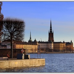 Зимний денек в Стокгольме