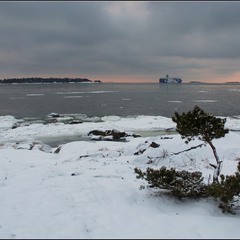 Зимнее утро на Балтике