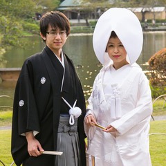Традиционная японская свадьба...)