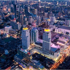 Вечерний Бангкок.