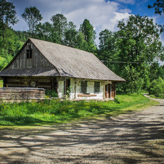 Hut in the Carpathians