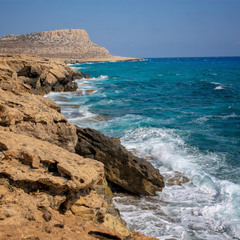 Бурні води Средиземного моря,або береги Capo Greco