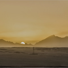 Закат в Восточной пустыне