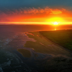 An breacadh an lae ag Inbhear na Sionainne - Dawn at the Shannon Estuary - Світанок над р.Шеннон 3