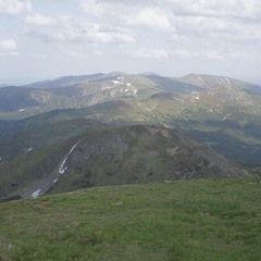 Вид на Чорногору з Говерли
