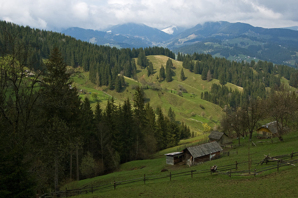 Карпаты Верховина село Красник