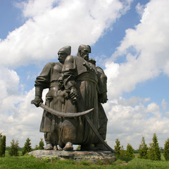 Берестечко. Пам'ятник козакам-героям...