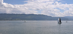 Der See und die Segel