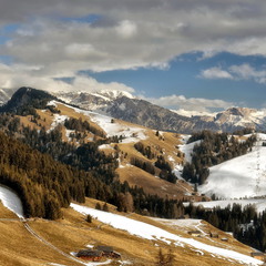 Когда в Альпах дефицит снега