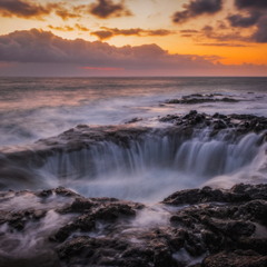 El Bufadero at sunrise