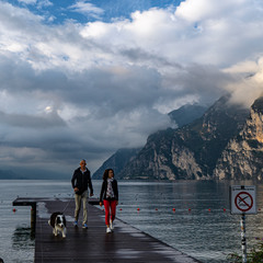 ранкова прогулянка, Комо