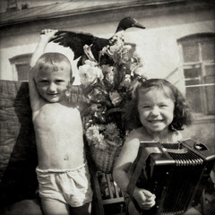 Ігор і Надя в 1951