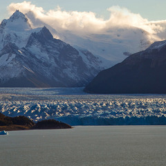 Южная Америка  Патагония  Аргентина    Ледник  Перито Морено