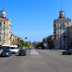 Проспект Соборный города Запорожье