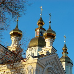 Церковные купола.