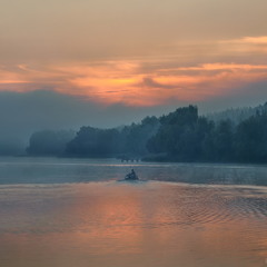 Early Morning Fishing.