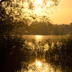 Три солнца на Алмазном озере