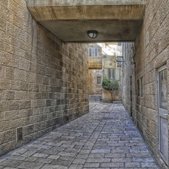 В еврейском квартале Иерусалима
