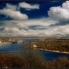 Panorama of the Dnieper