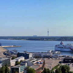 Эстония - Талинн. Порт.