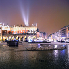 Панорама головної площі Кракова