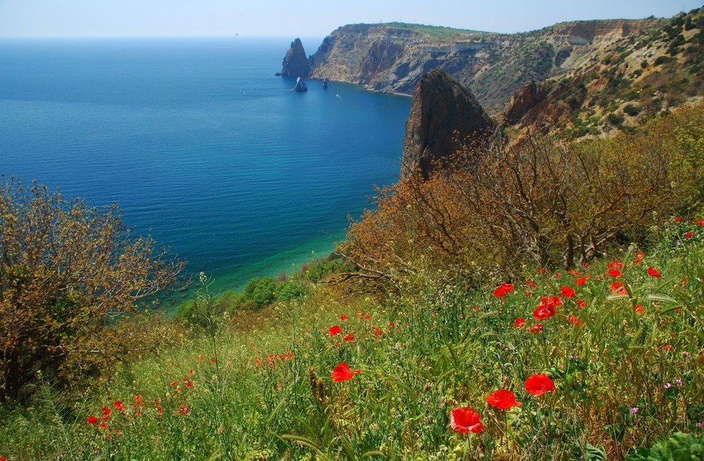 Черное море Фиолент