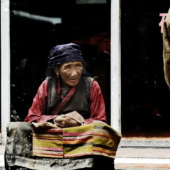 Tibetian woman