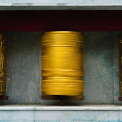 Молитвенные барабаны,Малый Тибет,Индия