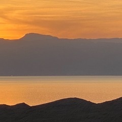 Захід сонця на Червоному морі