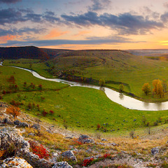 Осень в тихом, уютном уголке Молдовы