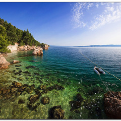 Брела, Хорватия, Адриатическое море
