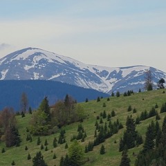Гора в снігу
