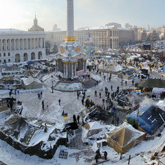 Сонячний день на Майдані