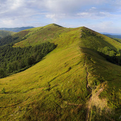 Вид на Боржавський хребет