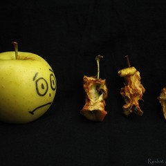 4 яблока