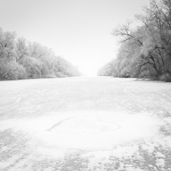 Lost heart of the frozen river