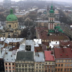 крыши Львова