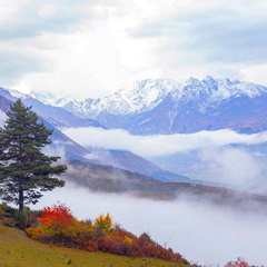 Осень и горы